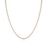Diamond Riviera Graduated Tennis Necklace