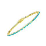 Turquoise Tennis Bracelet