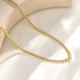 Diamond Riviera Graduated Tennis Necklace