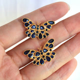 Butterfly Sapphire Earrings