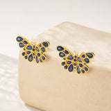 Butterfly Sapphire Earrings