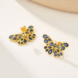 Butterfly Sapphire Earrings