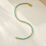 Turquoise Tennis Bracelet