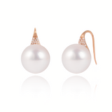 Olivia Diamond Pearl Earrings