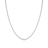 Diamond Reviera Graduated Tennis Necklace