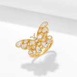 Butterfly Diamond Cocktail Ring