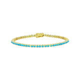 Turquoise Tennis Bracelet