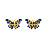 Butterfly Sapphire Earrings