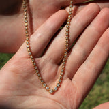 Diamond Reviera Graduated Tennis Necklace in 18k Gold